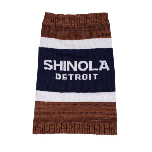 Shinola Brand Stripe Knitted Pet Sweater - image 13