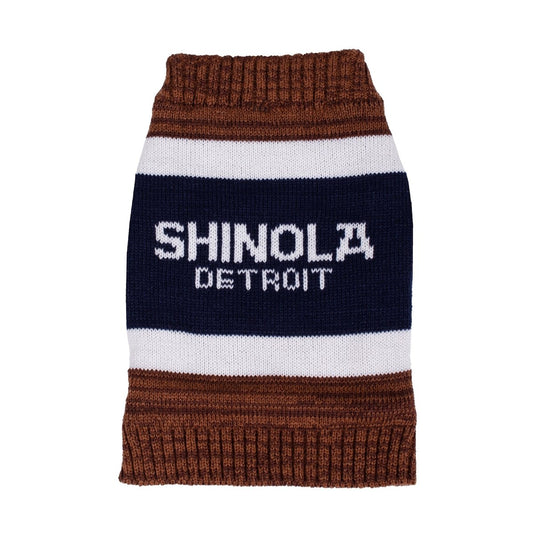 Shinola Brand Stripe Knitted Pet Sweater - image 14