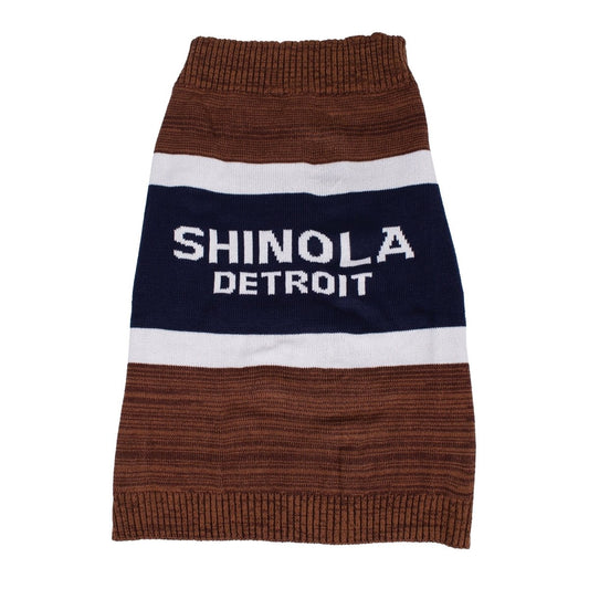 Shinola Brand Stripe Knitted Pet Sweater - image 11