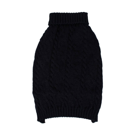 Shinola Cable Knit Pet Sweater
