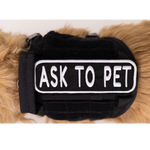 Ask to Pet 2x6 Patch 