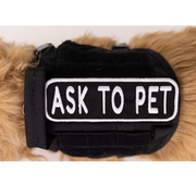 Ask to Pet 2x6 Patch 