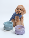 Load image into Gallery viewer, Soufflé Pet Bowl - Frozen Blue
