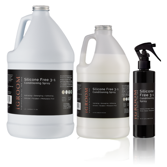 Dog Silicone Free 3-1 Conditioning/Detangling Spray 8oz by iGroom
