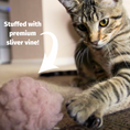 Load image into Gallery viewer, HuggleKats® FlufferFleece™ Ballies Plush Cat Toys, 3 Pack - image 4

