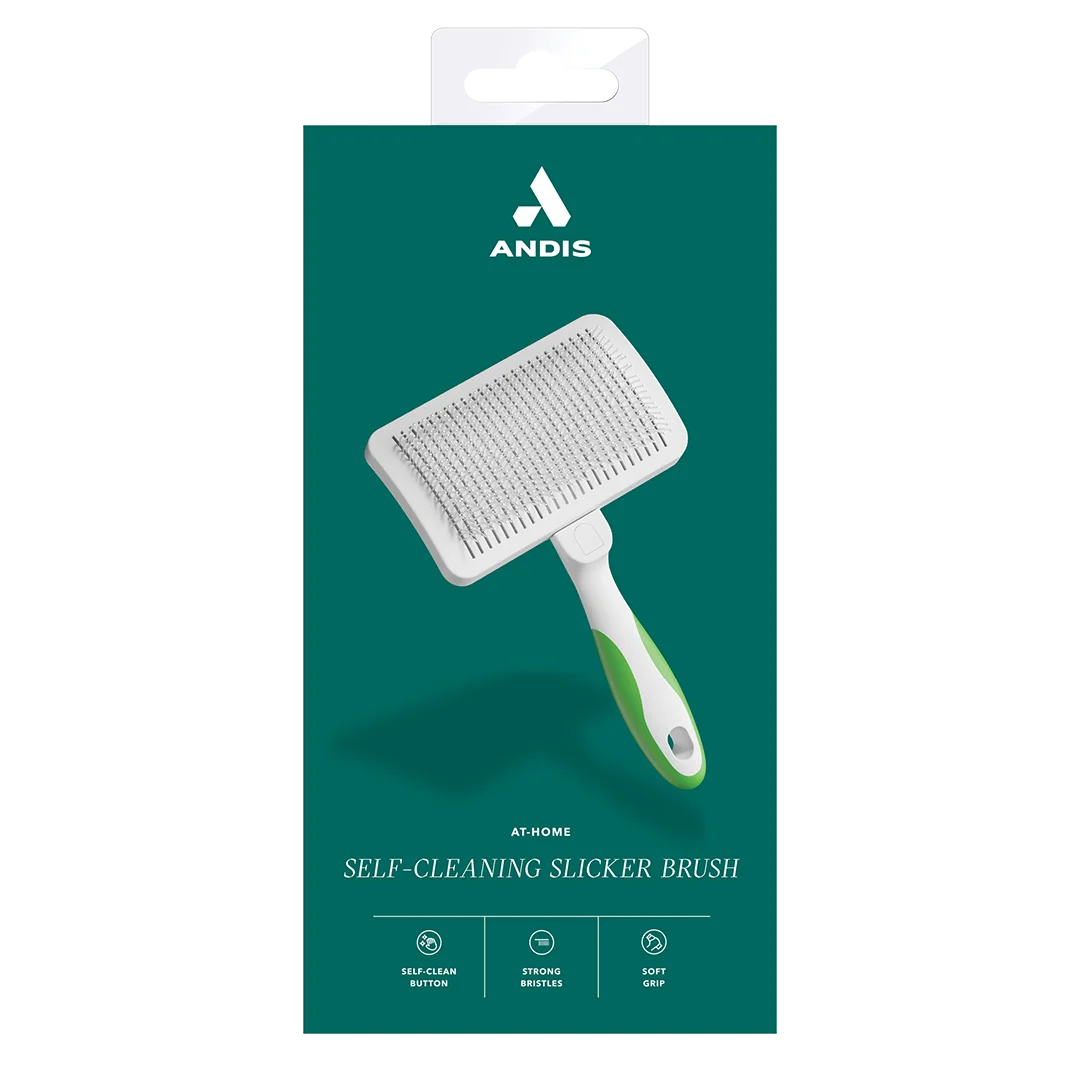 Dog Self Cleaning Slicker Brush by Andis