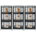 Load image into Gallery viewer, 37" Stackable Heavy Duty Dog Kennel 371D04
