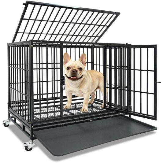 37" Stackable Heavy Duty Dog Kennel 371D04