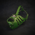 Load image into Gallery viewer, 'Eros'' Basket Muzzle GREEN
