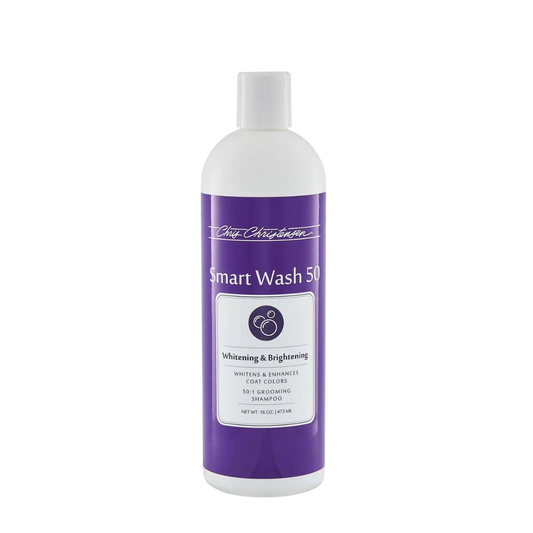 Dog Smart Wash50 Whitening & Brightening Grooming Shampoo 16oz by Chris Christensen