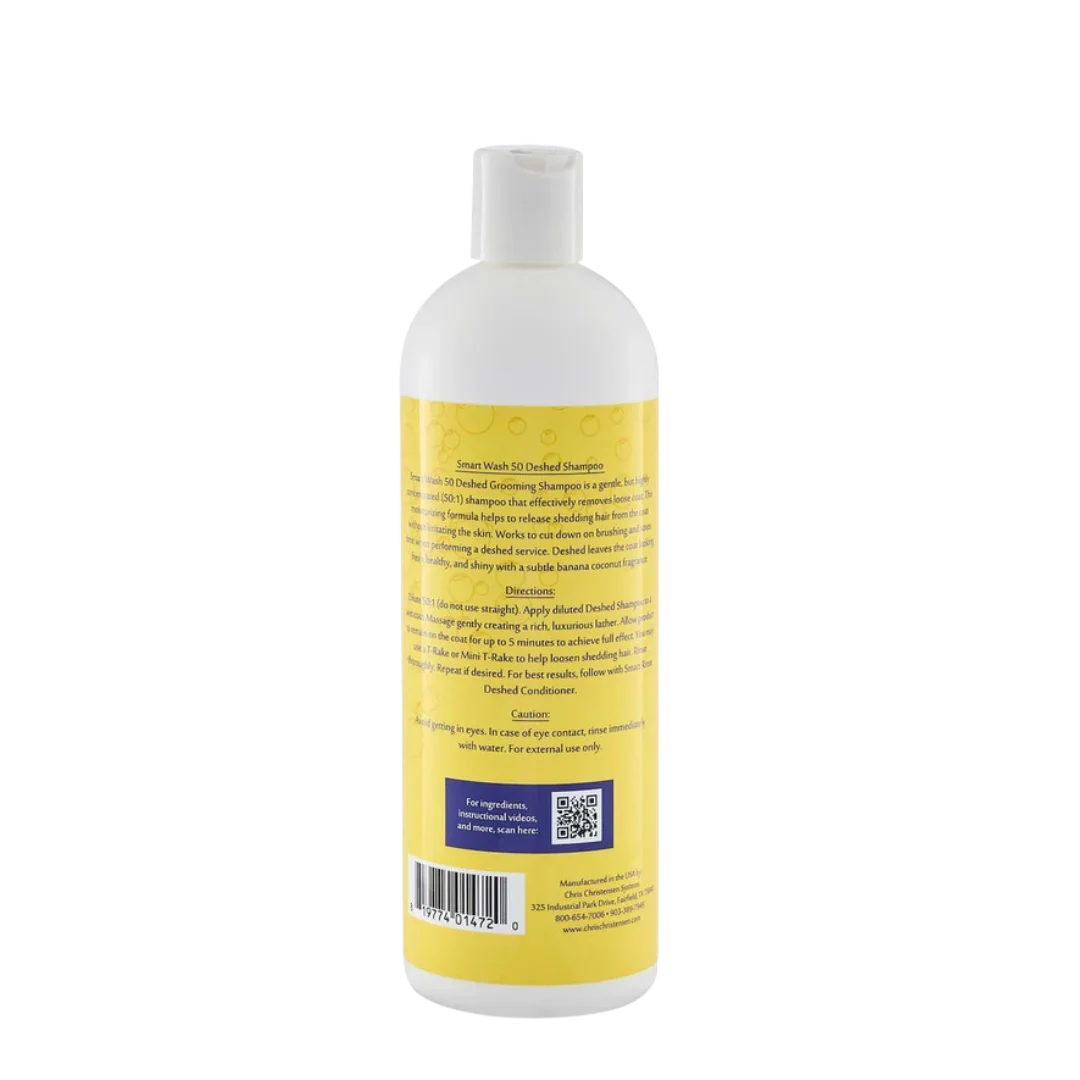 Dog Smart Wash50 Deshed Shampoo 16oz by Chris Christensen