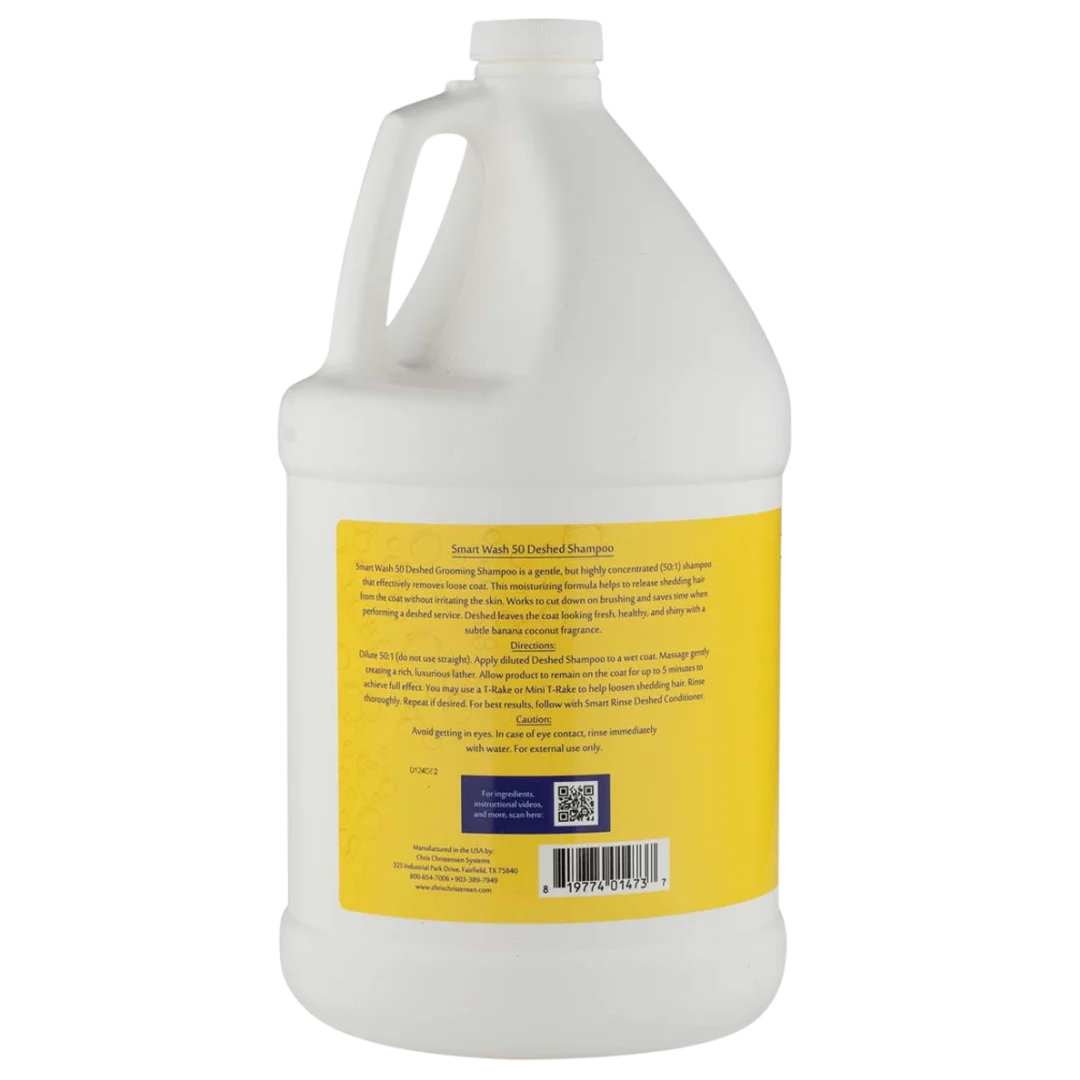 Dog Smart Wash50 Deshed Shampoo Gallon by Chris Christensen