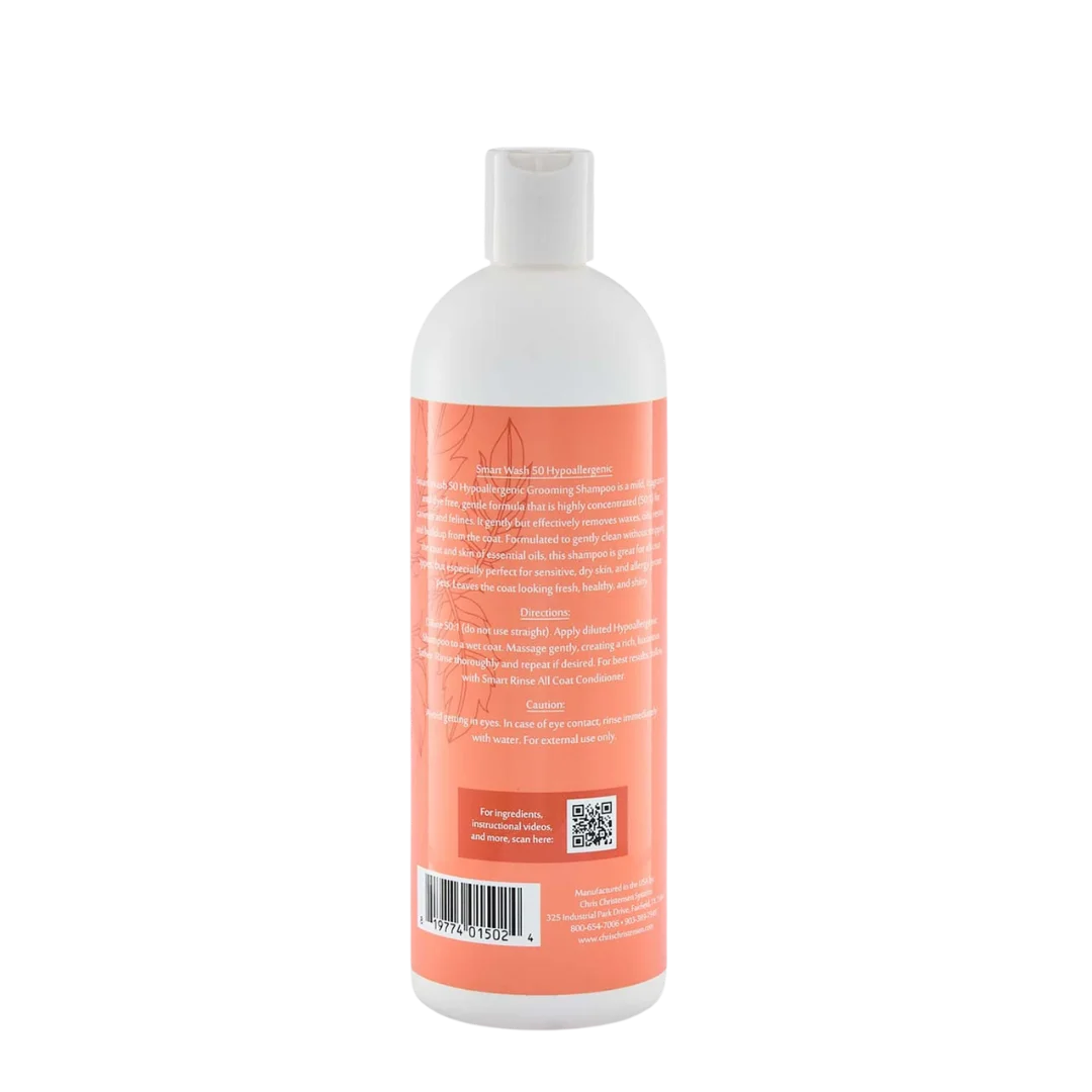 Pet Smart Wash50 Hypo Shampoo 16oz by Chris Christensen