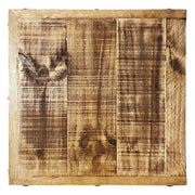 Oasis Small Rustic Dog Wood Kennel in Medium Wax