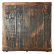 Oasis Small Rustic Dog Wood Kennel in Dark Wax