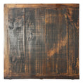 Load image into Gallery viewer, Oasis Small Rustic Dog Wood Kennel in Dark Wax - Southlake Paws
