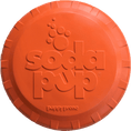 Load image into Gallery viewer, Bottle Top Flyer Durable Rubber Retrieving Frisbee - Orange
