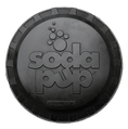 Load image into Gallery viewer, Magnum Bottle Top Flyer Ultra Durable Rubber Retrieving Frisbee - Large - Black
