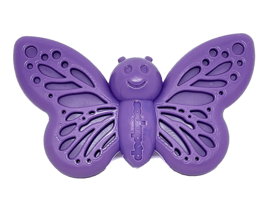 Butterfly Nylon Chew & Enrichment Toy | 2-in-1 for Aggressive Chewers | SodaPup