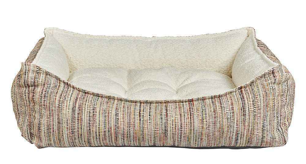 Bowsers Scoop Sorrento Bolster Dog Bed - Easy-Entry Bolster Support
