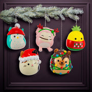 Kurt Adler Squishmallows® Blow Mold Ornaments 5-Piece Set