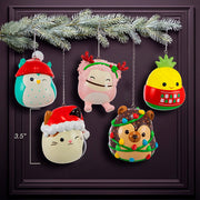 Kurt Adler Squishmallows® Blow Mold Ornaments 5-Piece Set