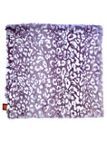 Load image into Gallery viewer, Carrier Square Blanket, Ocelot Elderberry - Southlake Paws
