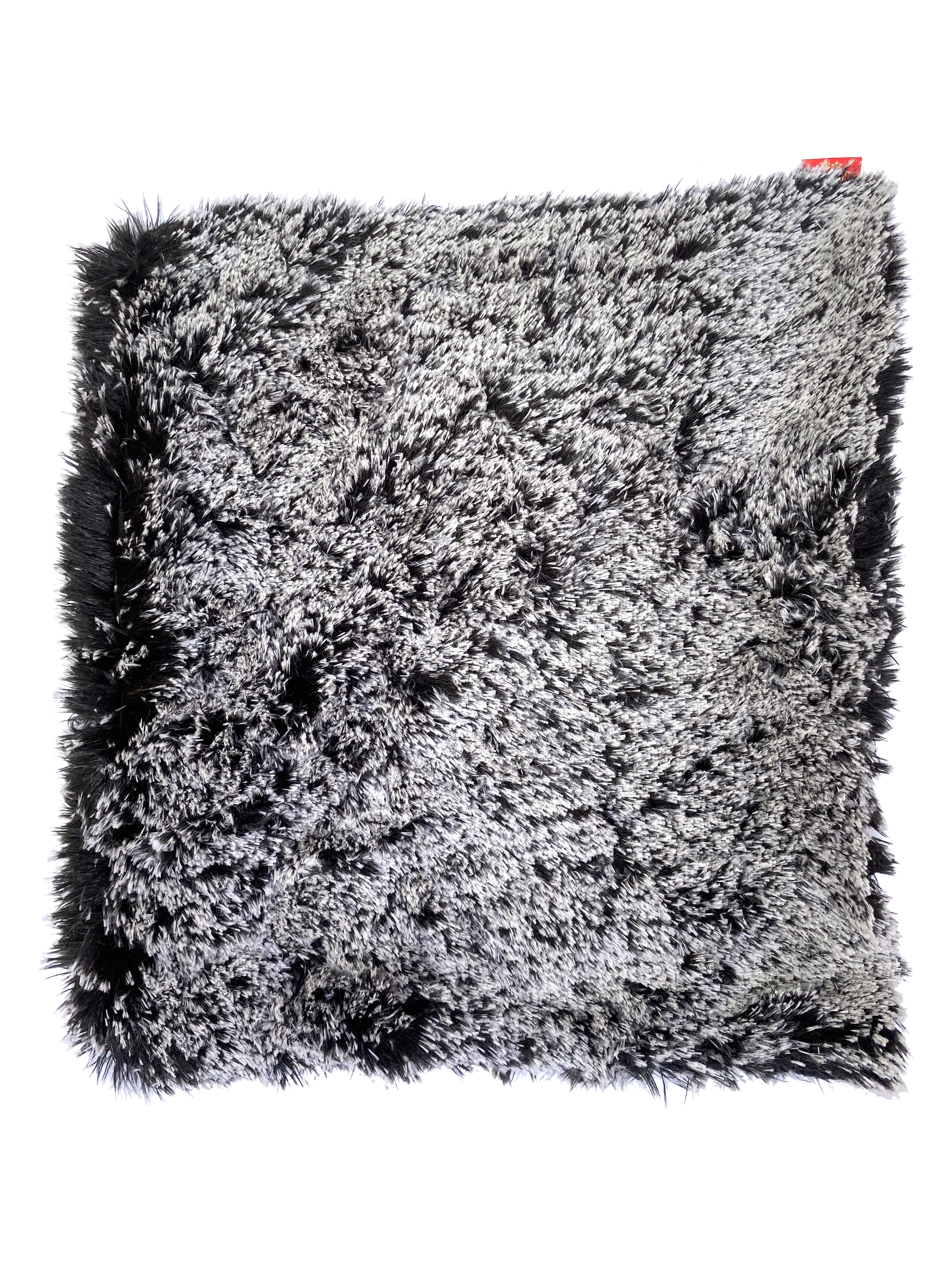 Blanket, Powder Puff-Black/white 