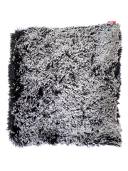 Blanket, Powder Puff-Black/white 