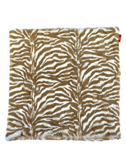 Carrier Square Blanket, Zebra Cappuccino 