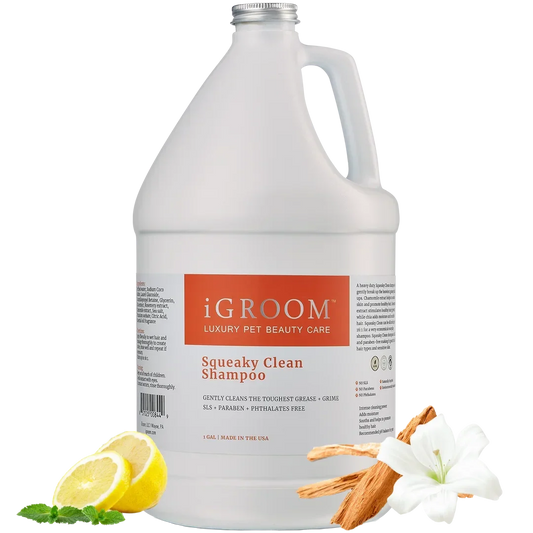 Dog Squeaky Clean Shampoo Gallon by iGroom