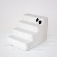 Load image into Gallery viewer, Luxury Pet Satin Silk Crystal Handmade Stairs - Dog Stairs and Pet Steps from Southlake Paws

