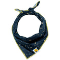 Load image into Gallery viewer, Starry Night Metallic Dog Bandana
