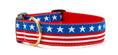 Load image into Gallery viewer, Stars and Stripes Extra Wide Dog Collar 1.5"
