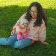 Strawberry Knitted Dog Sweater