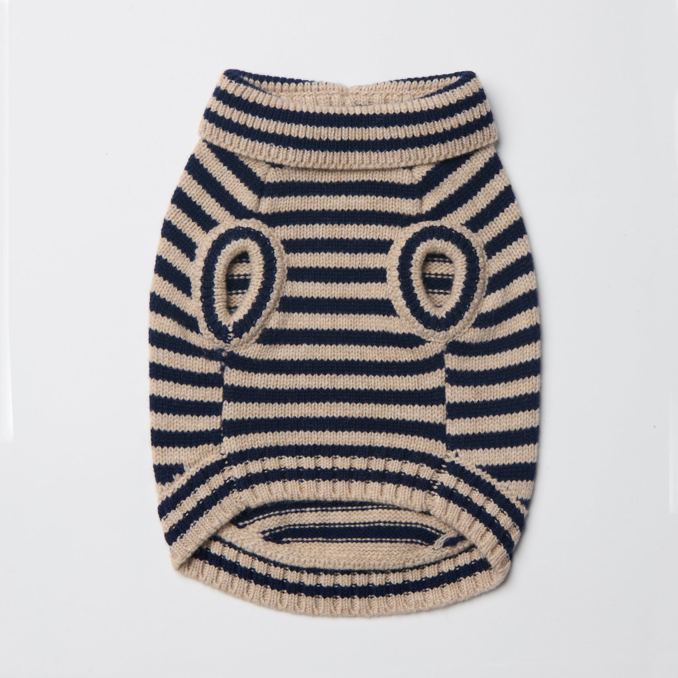 Nooee Pet Polo Wool Sweater – 100% Wool Knit with Classic Collar