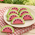 Load image into Gallery viewer, Organic Watermelon Dog Cookies
