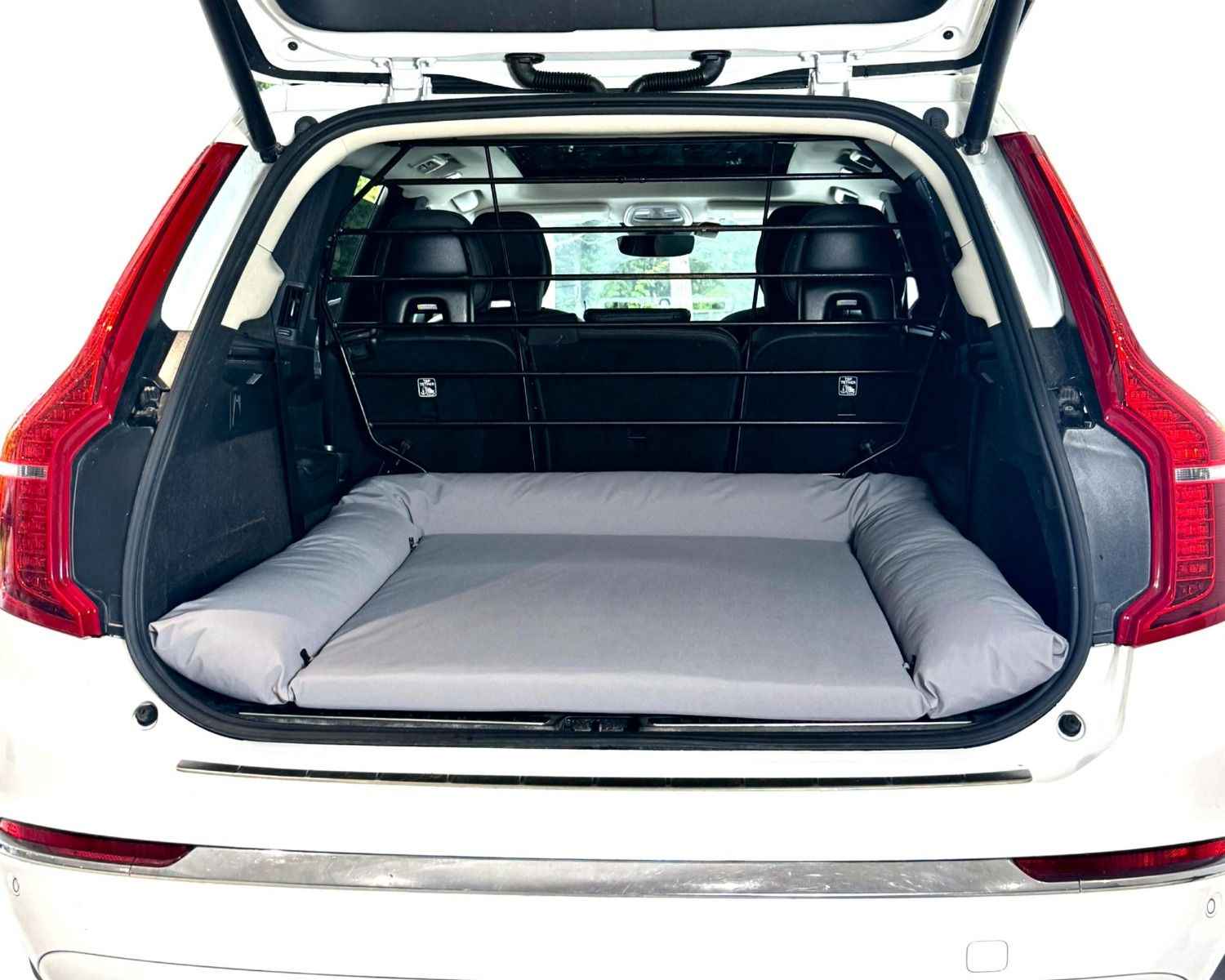 Bowsers SUV Cargo Lounger Dog Bed in Grey Waterproof