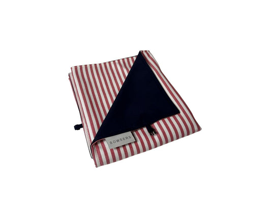 Bowsers SUV Cargo Lounger Reversible Blanket Topper in Veranda Stripe