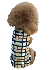 Kilpatrick Plaid Mockneck Sweater, Sand