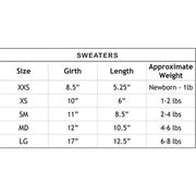 Dream Pearls Dog Sweater Pink