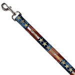 Dog Leash - Americana Vintage Stars & Stripes
