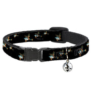 Cat Collar Breakaway - Flying Mallards Black