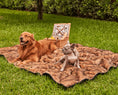 Load image into Gallery viewer, PupProtector™ Short Fur Waterproof Throw Blanket - Sable Tan
