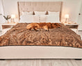 Load image into Gallery viewer, PupProtector™ Short Fur Waterproof Throw Blanket - Sable Tan
