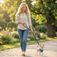 Load image into Gallery viewer, EcoBark Teal Dog Harness - Over-the-Head Soft Mesh Dog Vest Halter for Small to Medium Dogs and Puppies
