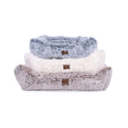 Load image into Gallery viewer, Teddy Bear Kuddler Bed - Bolster Dog Bed
