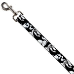 Dog Leash - Nightmare Before Christmas Zero Expressions Black/White