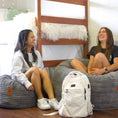 Load image into Gallery viewer, Pouf Footstool - Terry Corduroy
