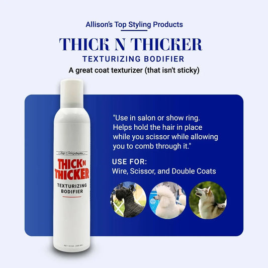 Pet Thick N Thicker Bodifier Texturizer Spray 10oz by Chris Christensen